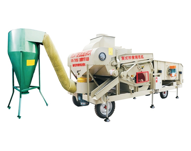 5XF-E型 新型环保除尘复式粮食精选机